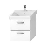 Jika Lyra Plus alsószekrény 55 cm - es mosdóhoz, 2 fiókkal, fehér, 49,1x41,6x55 cm (H40J3834023001)