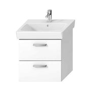 Jika Lyra Plus alsószekrény 60 cm - es mosdóhoz, 2 fiókkal, fehér, 53,9x41,6x55 cm (H40J3844023001)