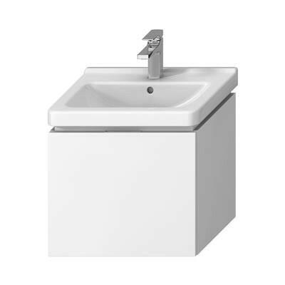 Jika Cubito - N alsószekrény 55 cm - es kézmosóhoz, 1 fiókkal, fényes fehér, 54x39,9x48 cm ( H40J4223015001 )