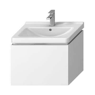 Jika Cubito - N alsószekrény 65 cm - es kézmosóhoz, 1 fiókkal, fényes fehér, 64x46,7x48 cm ( H40J4243015001 )