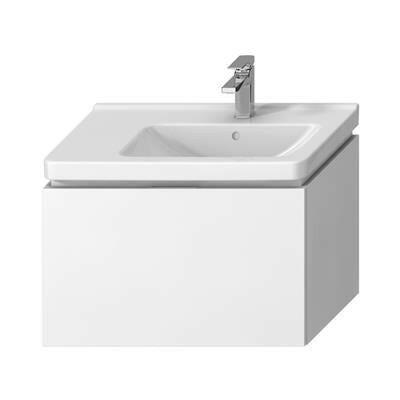 Jika Cubito - N alsószekrény 75 cm - es kézmosóhoz, 1 fiókkal, fényes fehér, 74x42,6x48 cm ( H40J4253015001 )