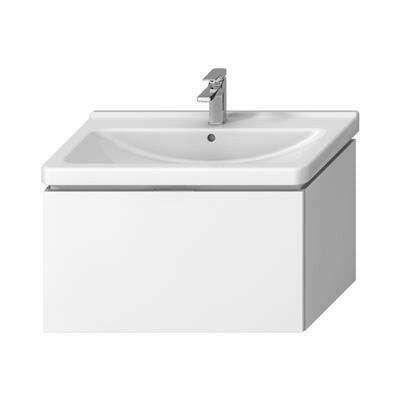 Jika Cubito - N alsószekrény 85 cm - es kézmosóhoz, 1 fiókkal, fényes fehér, 84x46,7x48 cm ( H40J4263015001 )