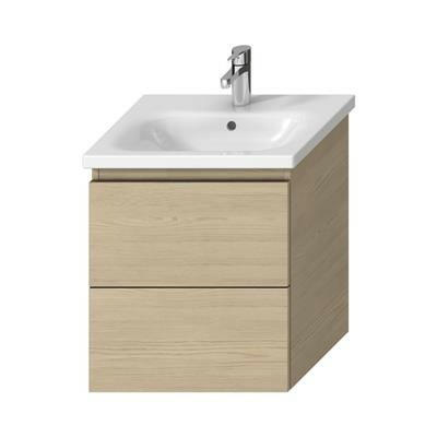 Jika Mio - N alsószekrény 55 cm - es kézmosóhoz, 2 fiókkal, kőris, 51,5x44,5x58,8 cm ( H40J7134013421 )