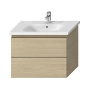 Jika Mio - N alsószekrény 80 cm - es kézmosóhoz, 2 fiókkal, kőris, 76x44,5x58,8 cm ( H40J7164013421 )