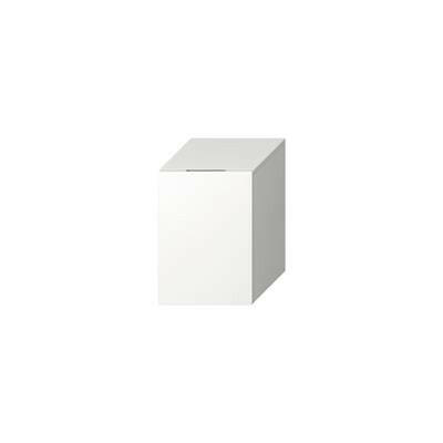 Jika Cubito - N kisszekrény, 1 ajtós, balos, 1 üvegpolccal, fényes fehér, 47,2x32x32,2 cm ( H43J4201105001 )