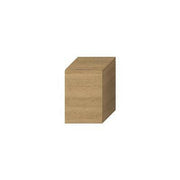 Jika Cubito - N kisszekrény, 1 ajtós, jobbos, 1 üvegpolccal, tölgy, 47,2x32x32,2 cm ( H43J4201205191 )