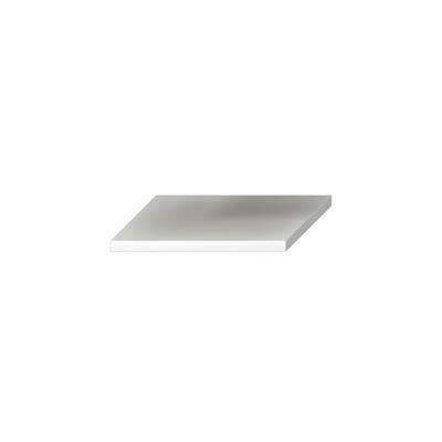 Jika Cubito - N 65 - 128 cm méretre vágható mosdótartólap, kivágás és konzolok nélkül, fehér ( H46J4200105001 )