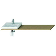 Jika Cubito - N 65 - 160 cm méretre vágható mosdótartólap, 1 kivágással, konzolok nélkül, tölgy ( H46J4230115191 )