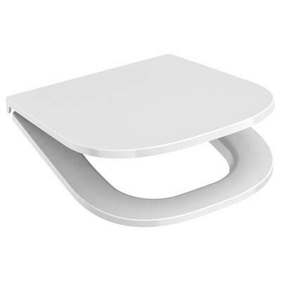 Jika Deep by Jika WC ülőke tetővel, Slim, duroplast, rozsdamentes zsanérral, gyorsrögzítésű