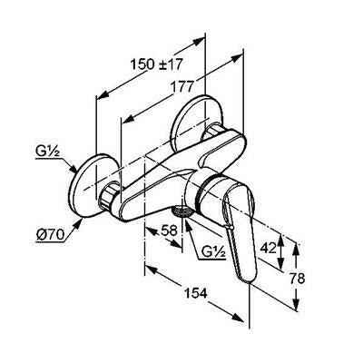 KLUDI D-VISE zuhanycsaptelep-1