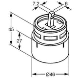 KLUDI kartus 46 mm (Objekta-Mix)-1