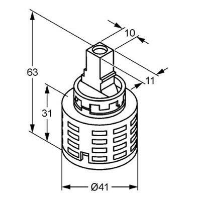 KLUDI kartus 41 768560000 *** ( 768560000 )