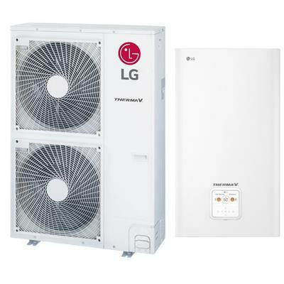 LG Therma-V - HN1636M.NK5 + HU163MA.U33 - osztott hőszivattyú 16,0 kW, 3 fázis (R410A)-0