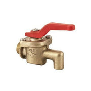 Mofém golyós ürítőcsap 1/4" könyök 113 - 0045 - 00