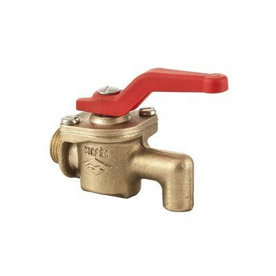 Mofém golyós ürítőcsap 1/2" könyök 113 - 0047 - 00