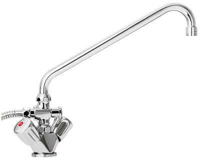 Mofém Eurosztár kád-mosdó csaptelep álló, zuhanyszettel-0