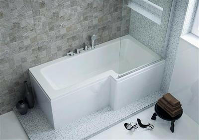 M-Acryl Linea fürdőkád 170x70/85 balos + láb (cikkszám: 12131)-1