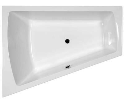 M-Acryl Trinity fürdőkád 160x120 cm + láb jobbos (cikkszám: 12132)-0