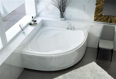 M-Acryl Samanta fürdőkád 150x150 cm + láb (cikkszám: 12025)-2