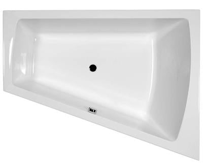 M-Acryl Trinity fürdőkád 160x120 cm + láb balos (cikkszám: 12133)-0