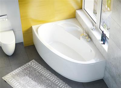 M-Acryl Daria fürdőkád 170x110cm + láb balos (cikkszám: 12005)-1
