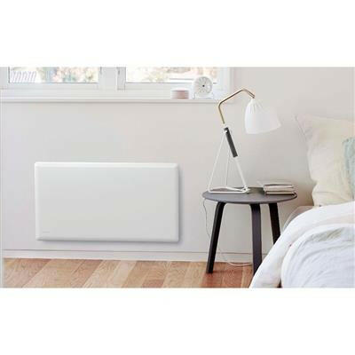 Nobo Oslo fűtőpanel keskeny, 750 W, 20x103 cm, NCU 2Te energiatakarékos termosztáttal NTL2N 07+2Te-2