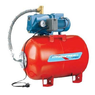 Pedrollo hidrofor JSWm 1AX - 24cl 50l/p műanyag járókerék