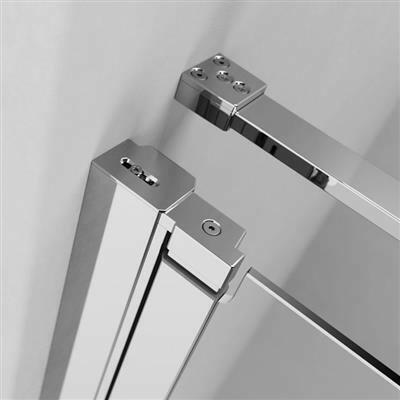 Radaway Nes DWJ II 100 J zuhanyajtó, 1000x2000, 6 mm (10036100 - 01 - 01R)