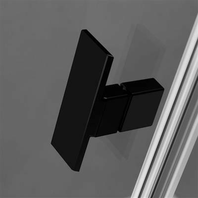 Radaway Nes Black DWJ II 100 B zuhanyajtó, 1000x2000, 6 mm (10036100 - 54 - 01L)