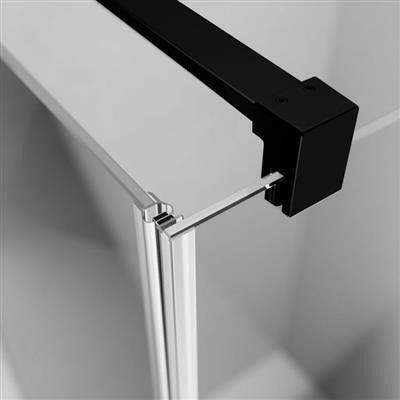 Radaway Nes Black DWJ II 100 B zuhanyajtó, 1000x2000, 6 mm (10036100 - 54 - 01L)