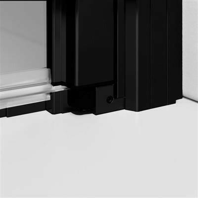 Radaway Nes Black DWJ II 100 B zuhanyajtó, 1000x2000, 6 mm (10036100 - 54 - 01L)