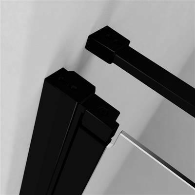 Radaway Nes Black DWJ II 100 B zuhanyajtó, 1000x2000, 6 mm (10036100 - 54 - 01L)