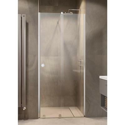 Radaway Furo RH DWJ 90 B zuhanyajtó, átlátszó, balos (cikkszám: 10107442 - 01 - 01LU)