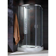 Radaway Premium Plus E 1900 zuhanykabin 90x80 íves, átlátszó üveggel 30492 - 01 - 01N