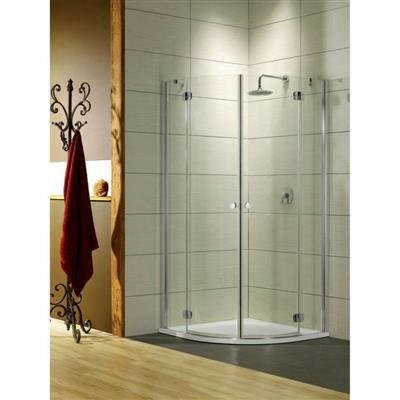 Radaway Torrenta PDD 90x90 zuhanykabin íves, átlátszó üveg 31600 - 01 - 01N