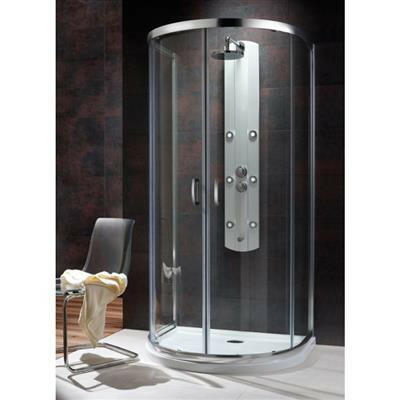 Radaway Premium Plus P zuhanykabin 100x90 íves, átlátszó üveg 33300 - 01 - 01N