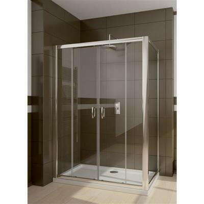 Radaway Premium Plus S 80 oldalfal átlátszó üveg 33413 - 01 - 01N