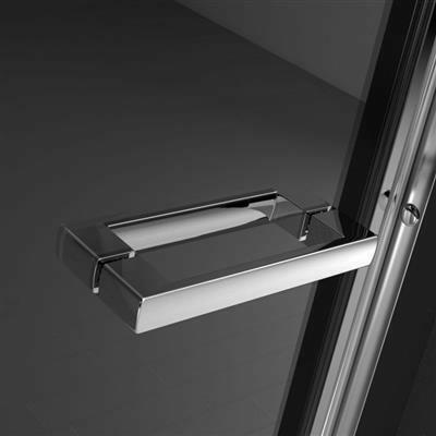 Radaway Twist DW 80 zuhanyajtó átlátszó üveg 382001 - 01