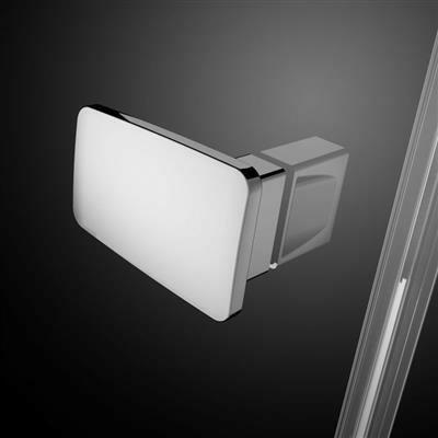 Radaway Fuenta New KDJ 90 B zuhanykabin nyílóajtó, átlátszó üveg, balos 384044 - 01 - 01L