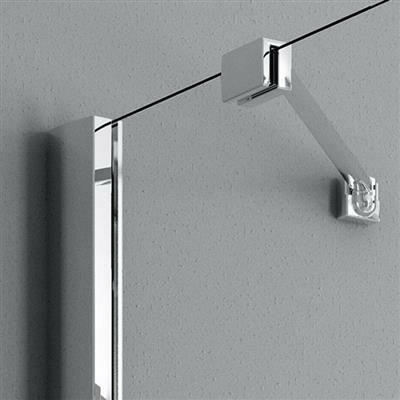 Radaway Fuenta New S1 80 oldalfal átlátszó üveg 384051 - 01 - 01