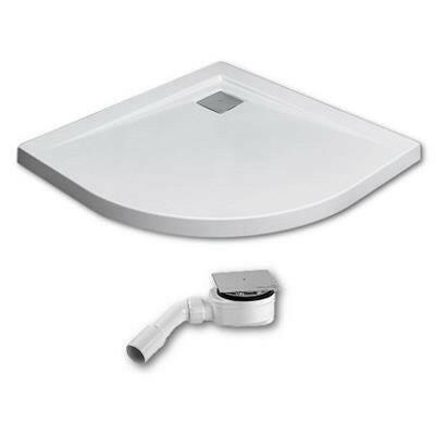 Radaway Argos A zuhanytálca 90x90 cm akril, lapos, R399 szifonnal 4AA99 - 01