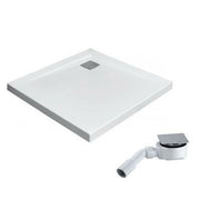 Radaway Argos C zuhanytálca 90x90 cm akril, lapos, R399 szifonnal 4AC99 - 01