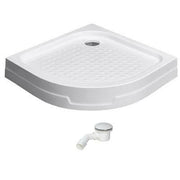 Radaway Rodos A zuhanytálca 80x80 cm akril, előlapos, lábbal, ST90 szifonnal 4P88155 - 03