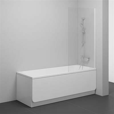 Ravak NVS1 - 80 kádparaván, fehér + Transparent ( 7O840100Z1 )
