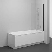 Ravak NVS1 - 80 kádparaván, fekete + Transparent ( 7O840300Z1 )