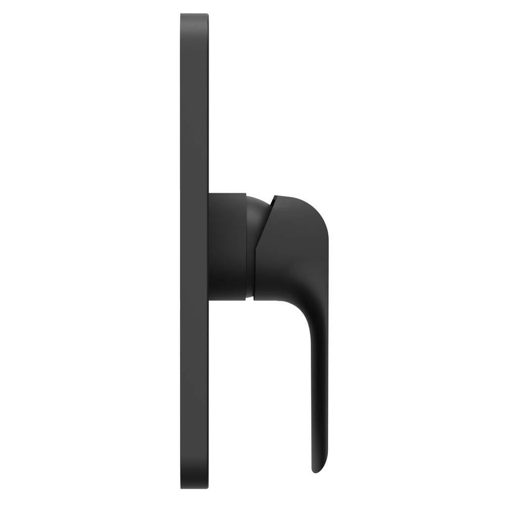 Ravak Flat Black zuhany csaptelep, falba süllyesztett, váltó nélkül R - Boxhoz, fekete FL 066.20 (X070180)