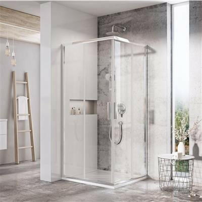 Ravak BLSRV2 - 80 zuhanykabin krómhatású +Transparent (X1LM40C00Z1)