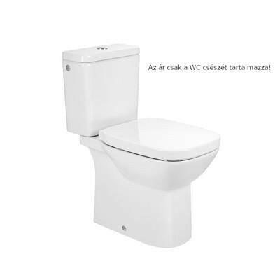 ROCA Debba Rimless monoblokkos WC csésze, vario kifolyós, szögletes ( A34299L000 )
