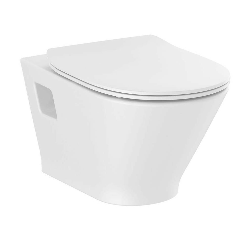 ROCA The Gap Round Rimless fali WC, 54cm (A3460N7000)